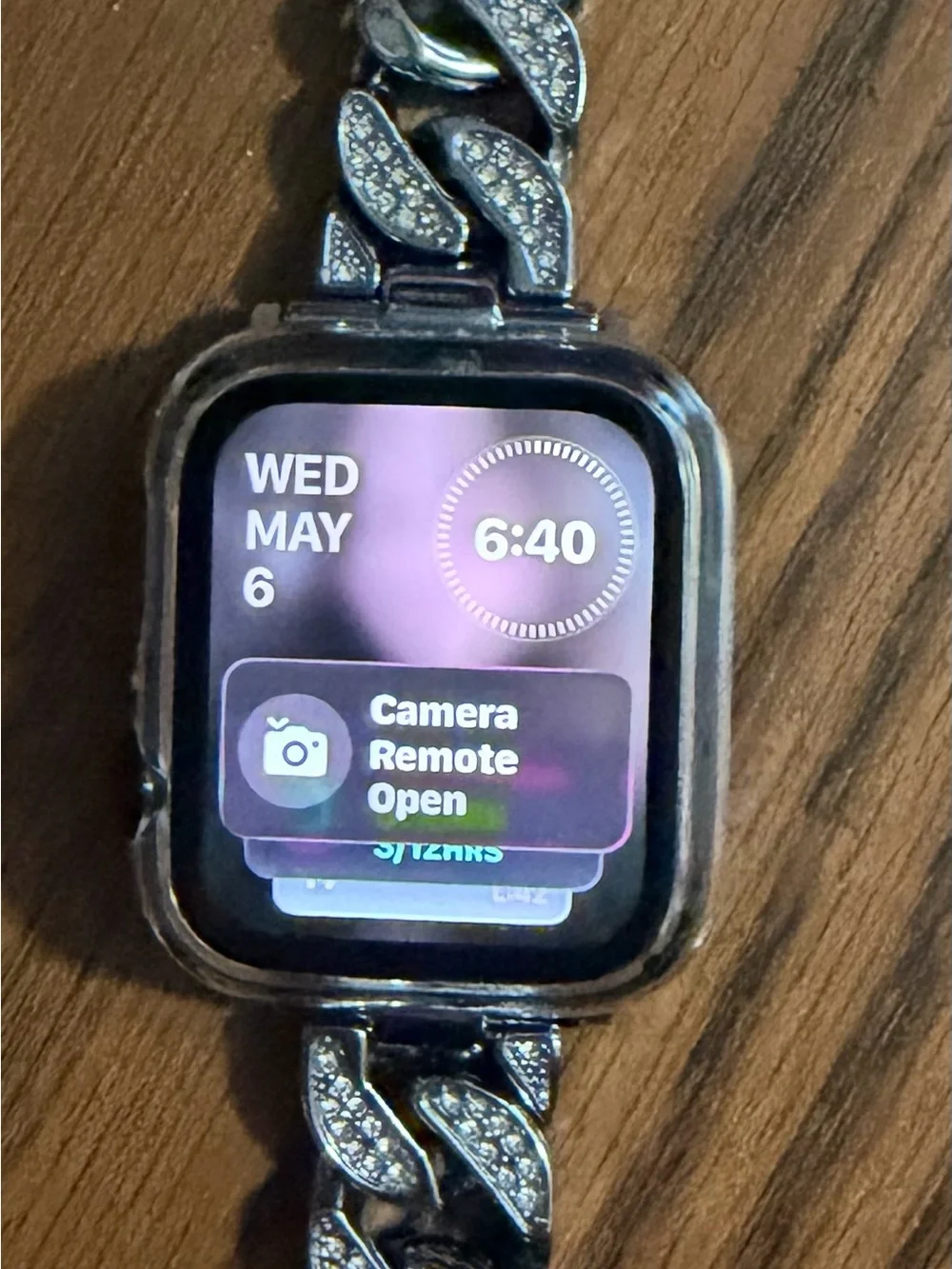Apple Watch Band ONLY Gunmetal Chain Link Bracelet 42/44